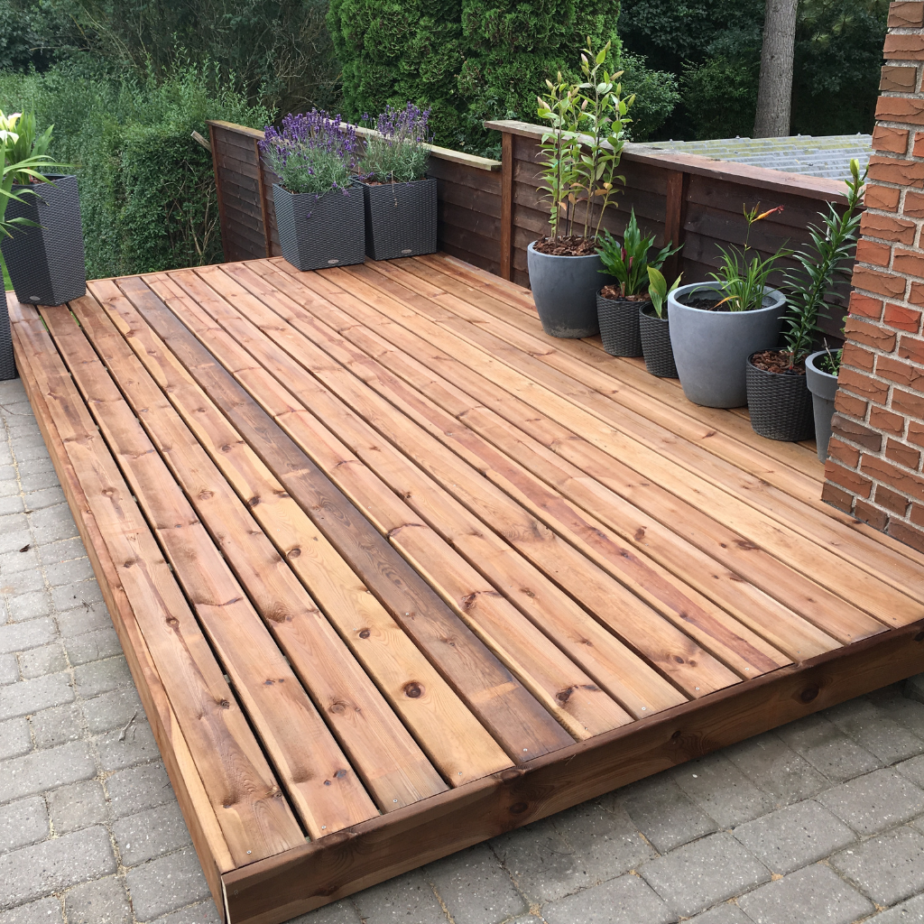 Patio Decking in Birkenhead